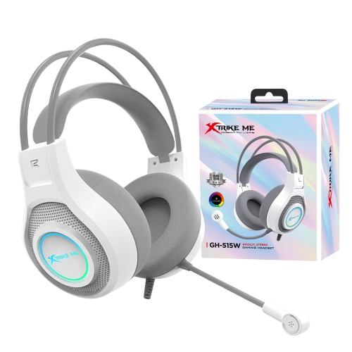 Xtrike Me Gh-515w Wired Rgb Gaming Headset With Static Lighting Effects