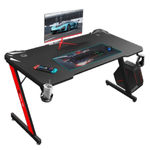 Xtrike Me Dk-02 Ergonomic Computer Desk With Headphone Hook And Cup Holder Z-shaped Legs