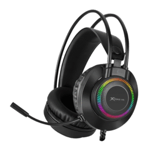 XTRIKE ME GH-509 WIRED STEREO GAMING HEADSET WITH MICROPHONE AND RGB BACKLIGHT BLACK